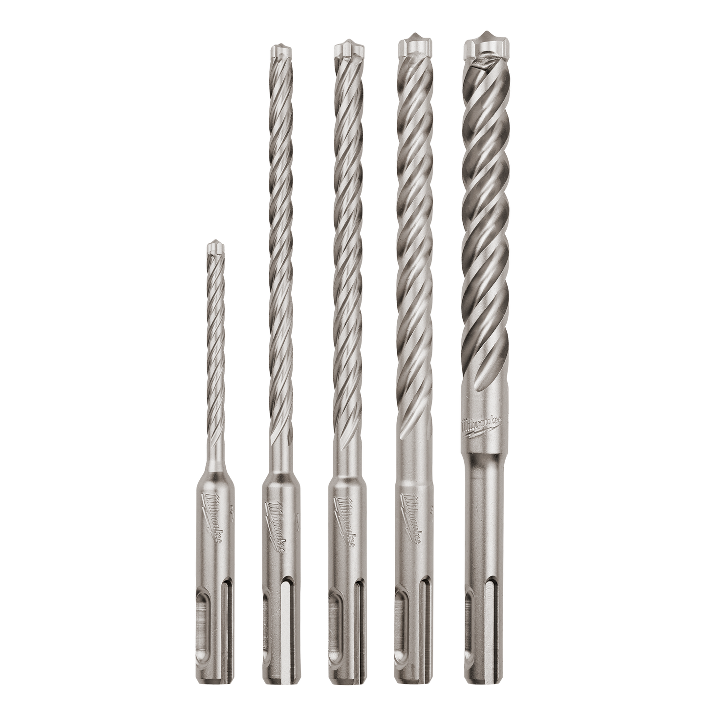 Milwaukee 5 PC SDS Plus 4CT MX4™ Set