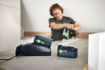 Festool 578742 Starter Set 18V 2xHP5,0/TCL6