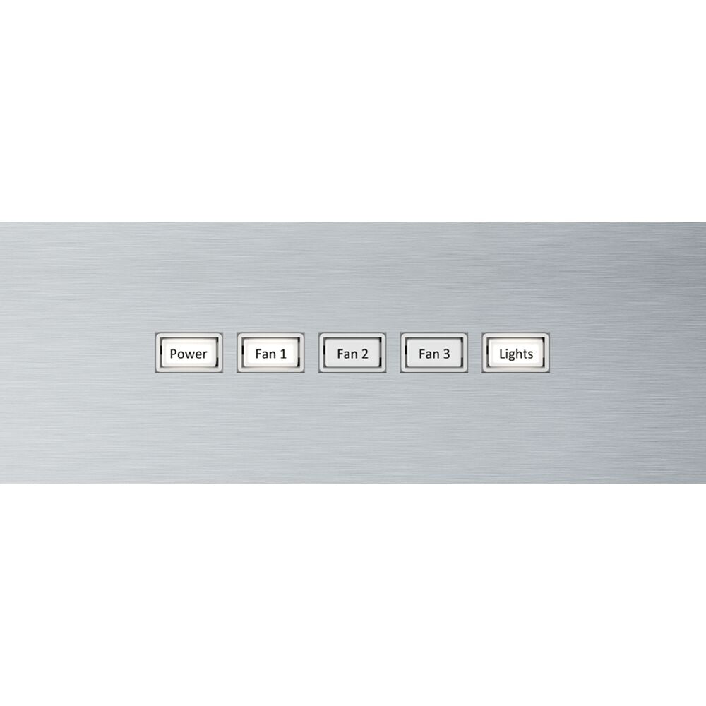 Chimney Wall Hood 30" 600 CFM 3 Speed ACT