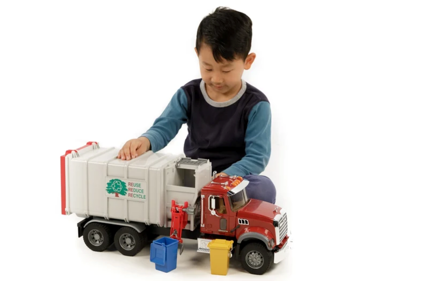 Bruder MACK Granite Side Loading Garbage Truck