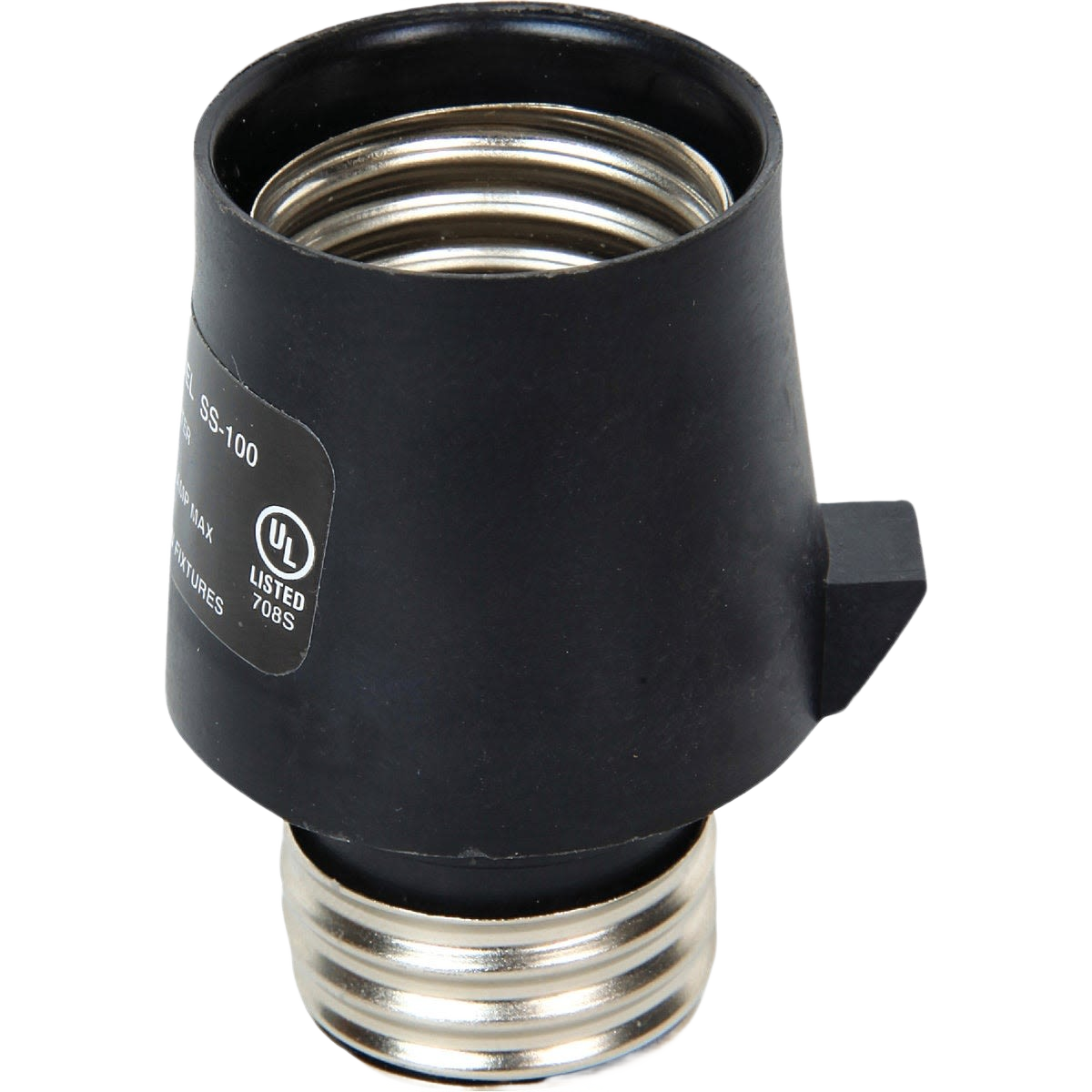 Black and silver dusk-to-dawn photocell lamp control for electrical home improvement projects under $50