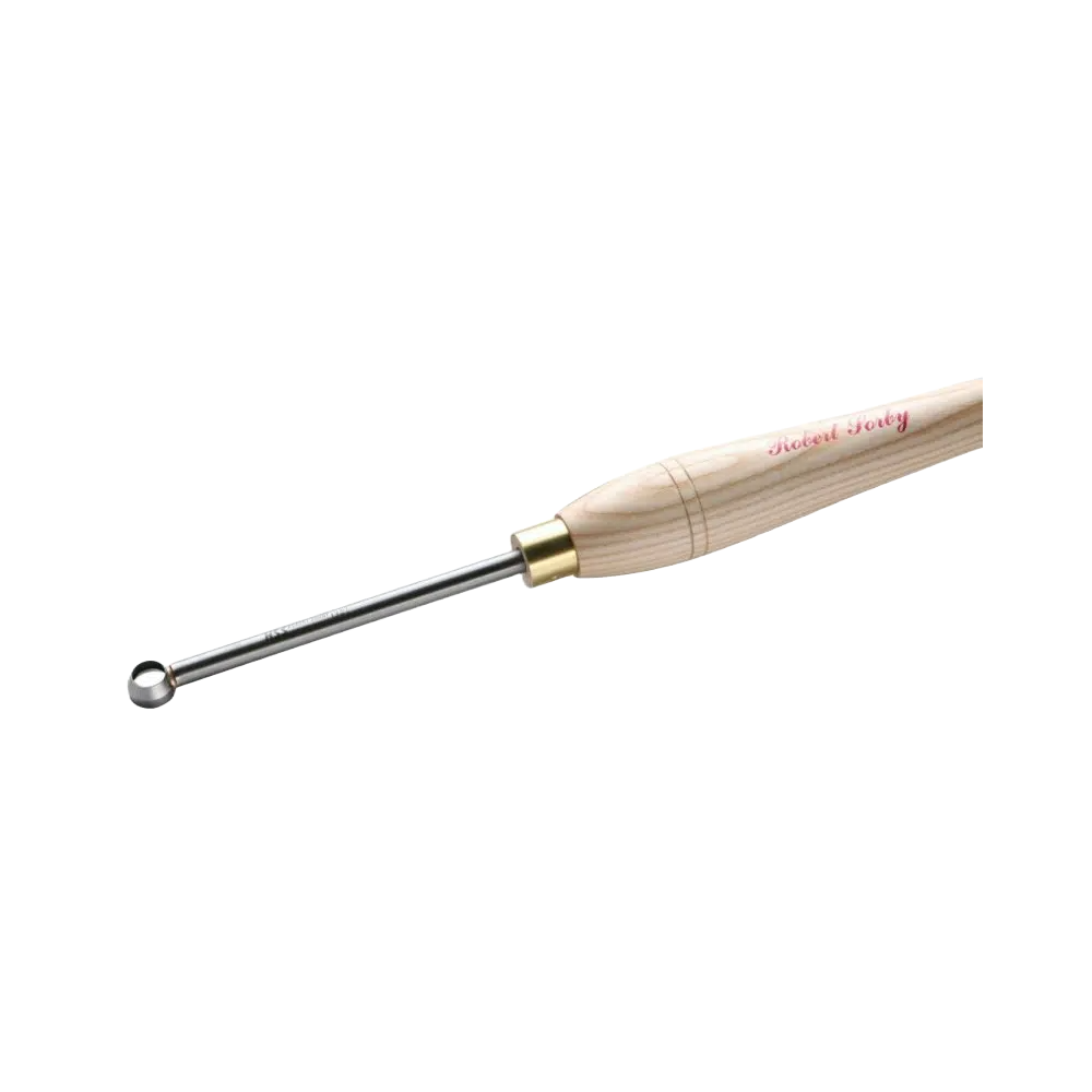Woodturning ring tool with wooden handle and brass ferrule in woodworking tools under $100 collection