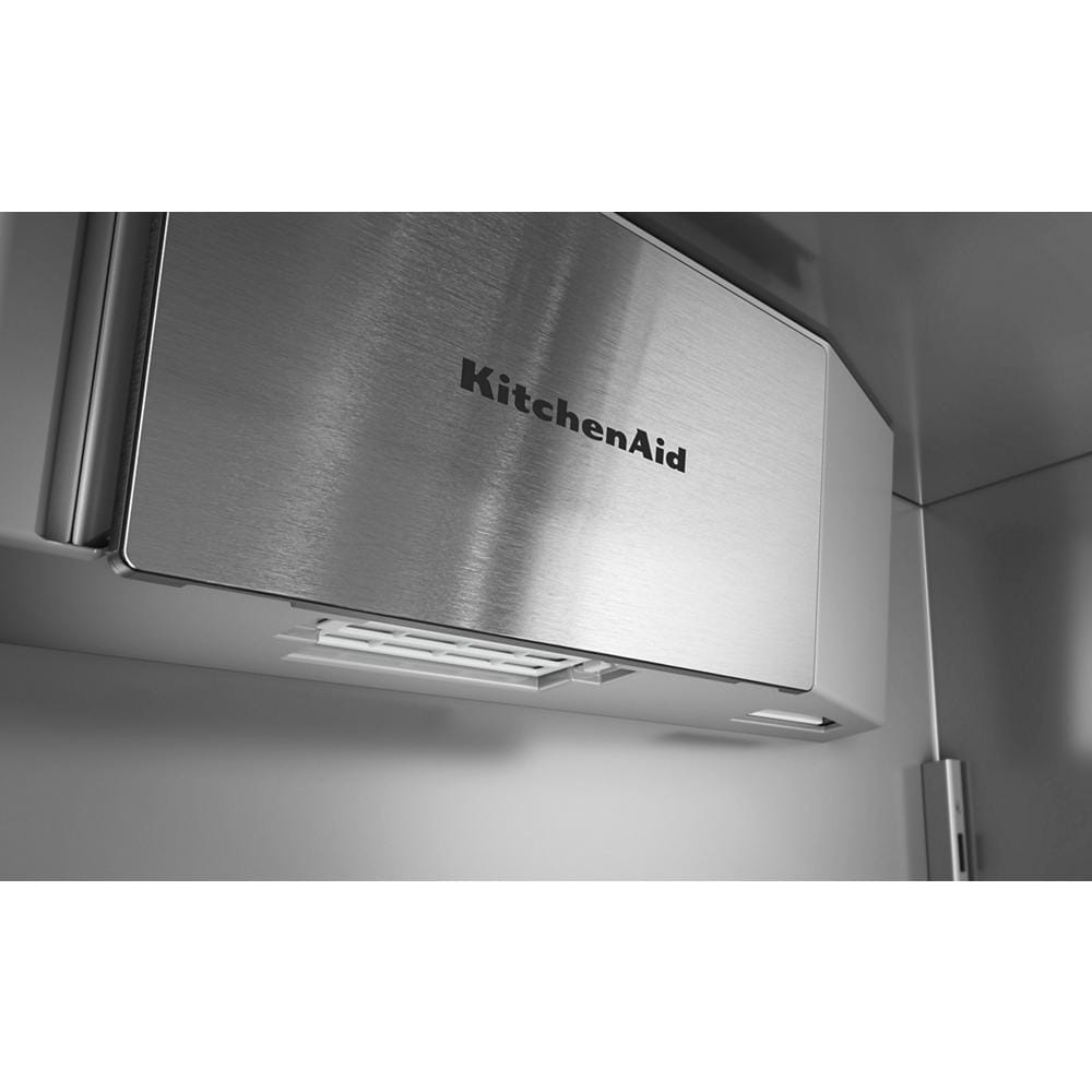 20.8 Cu. Ft. 36" Built-In Bottom Mount Refrigerator with Platinum Interior