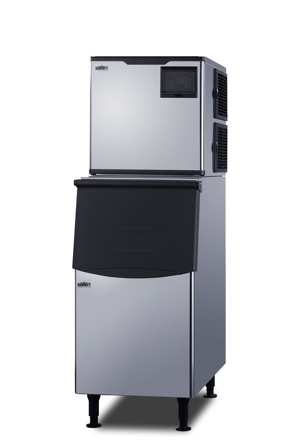 350 lb. Commercial Ice Machine With Stainless Steel Bin