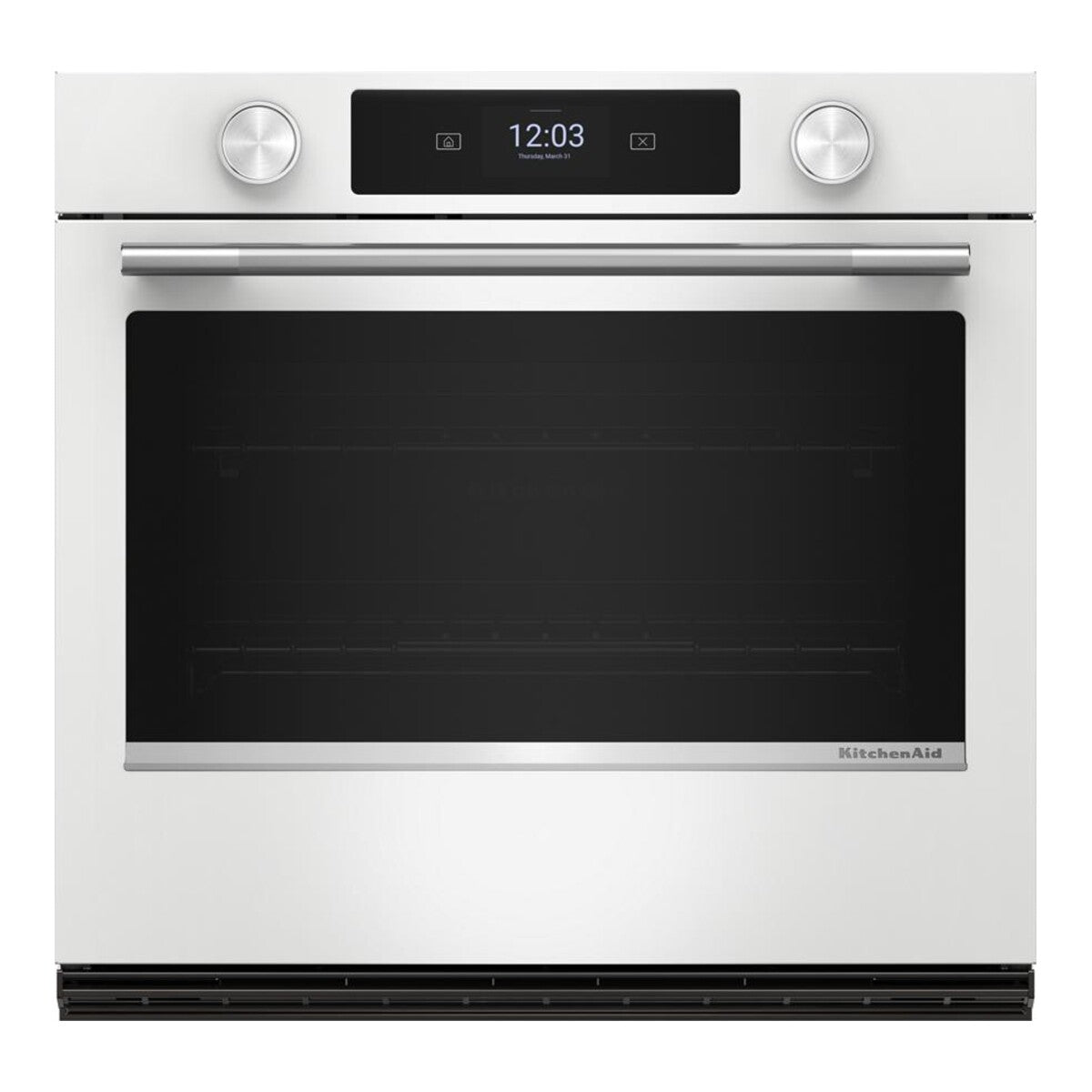 30-inch Smart Electric Single Wall Oven with Assisted Cooking Modes - White