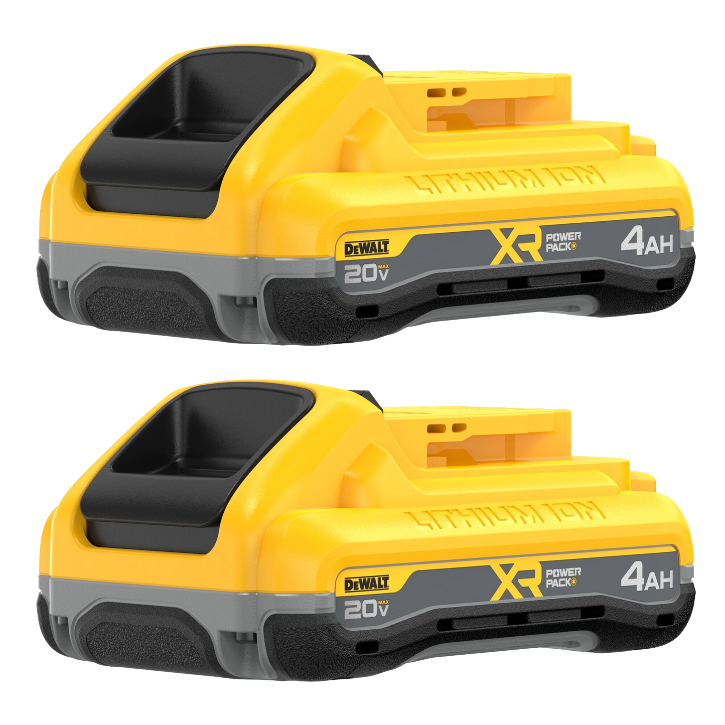 DEWALT 20V MAX* XR® 4ah Battery, 2-Pack