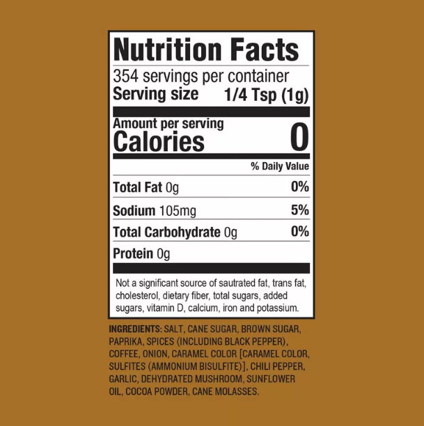 Traeger Coffee Rub, 12.5 oz.