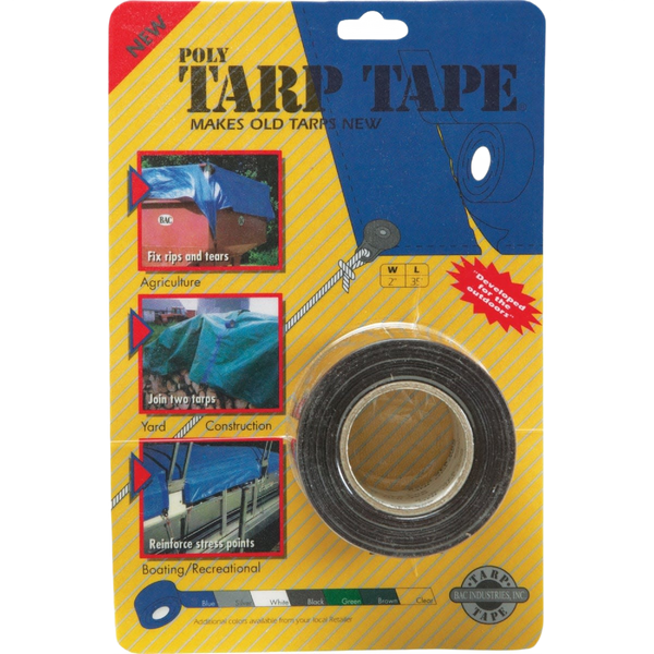 tarp patch Brown Tarp Tape 2 In. x 35 Ft