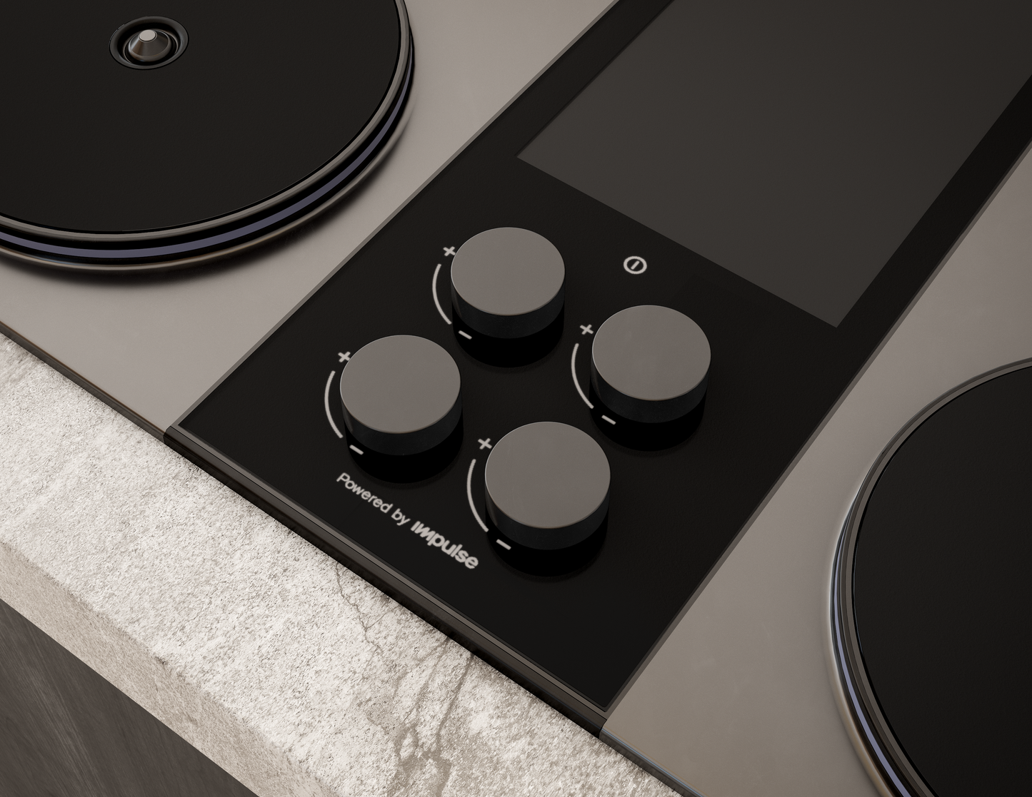 HyperCore Induction Cooktop, 36in, Charcoal, Requires Battery