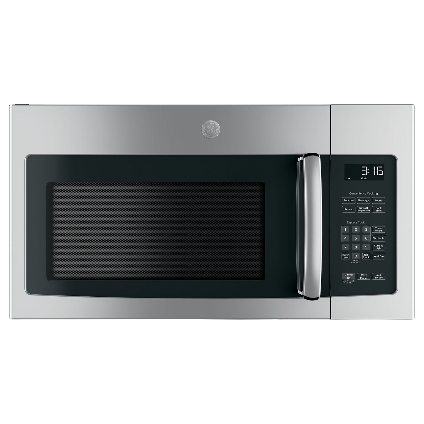 GE® 1.6 Cu. Ft. Over-the-Range Microwave Oven with Recirculating Venting