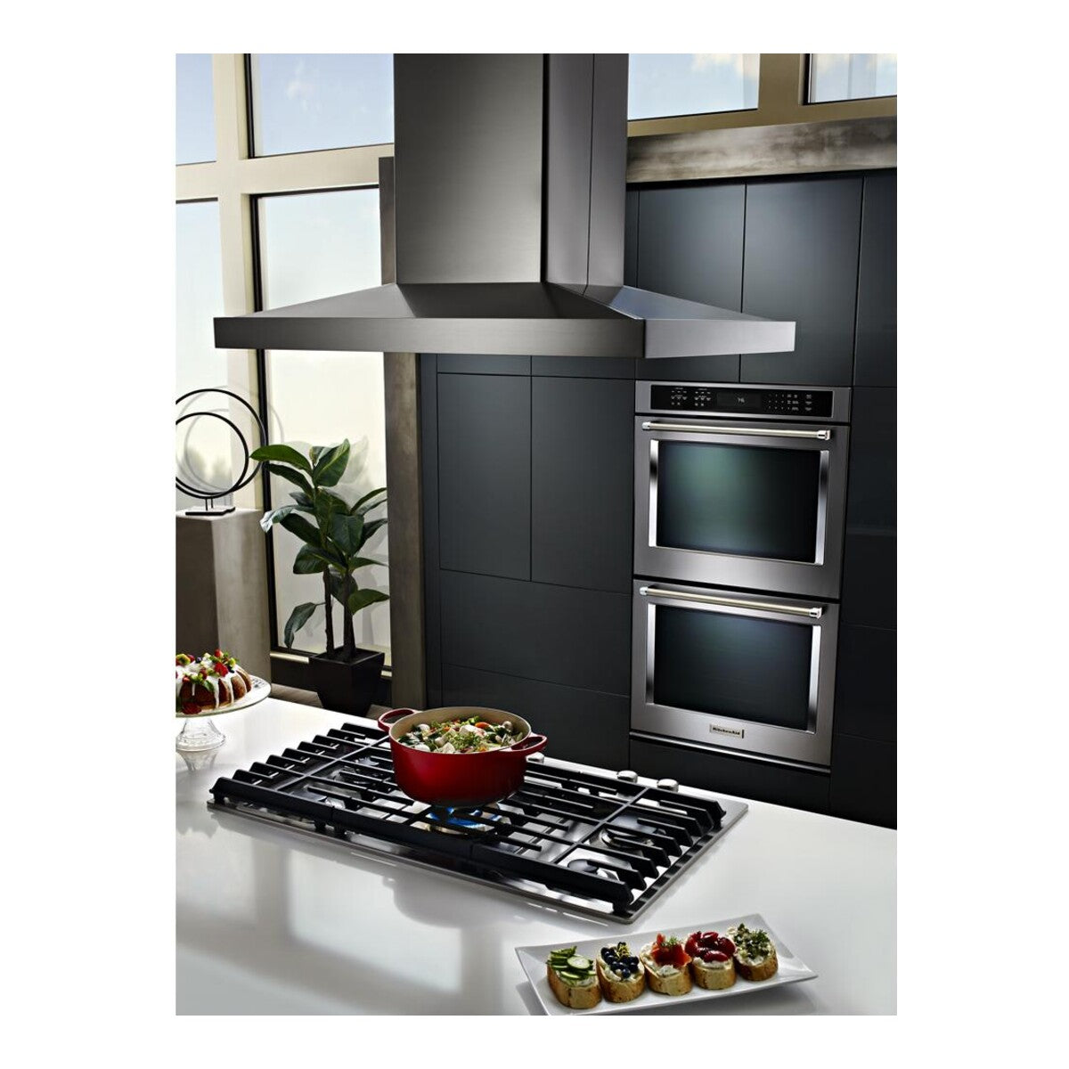 42'' Island-Mount, 3-Speed Canopy Hood
