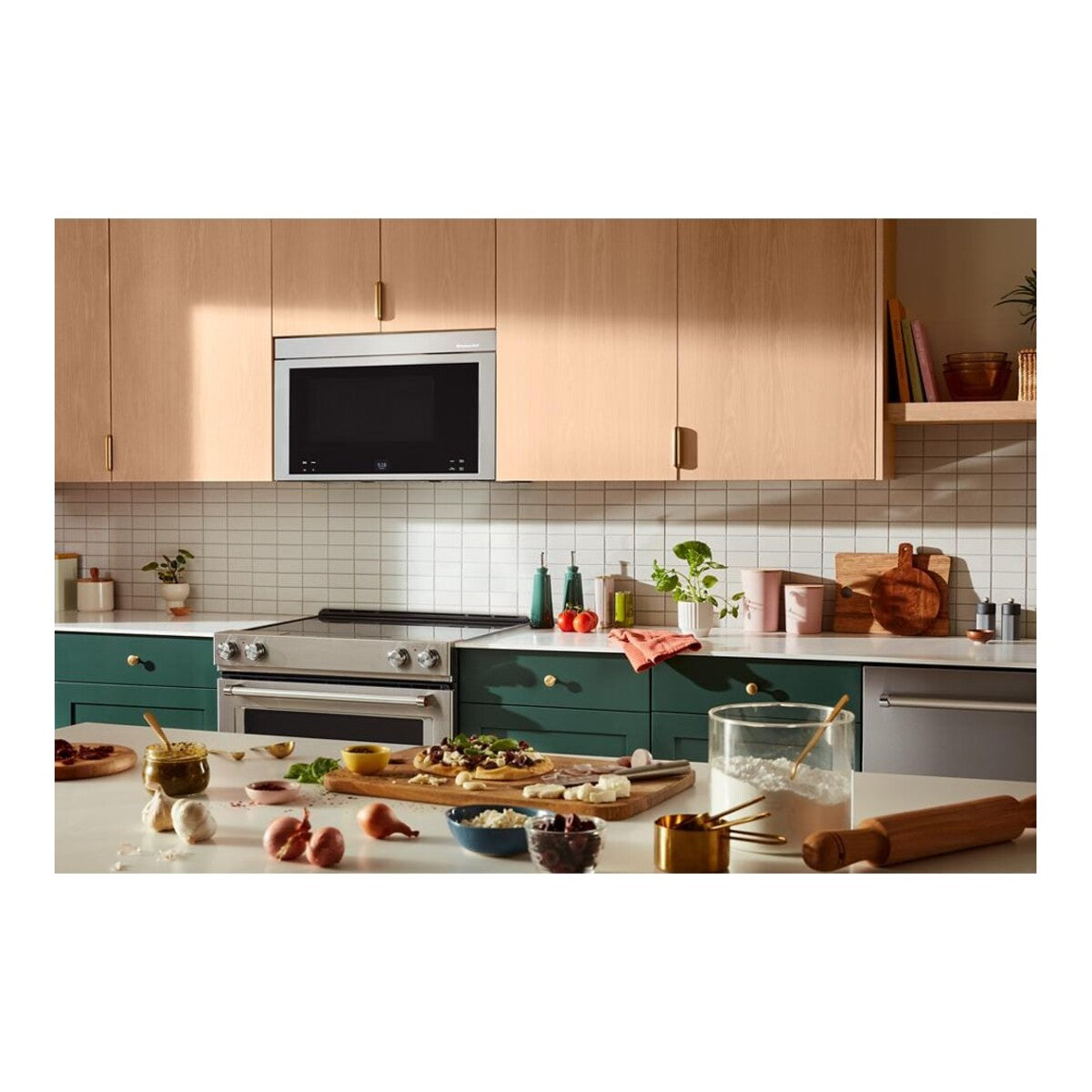 KitchenAid® Multifunction Over-the-Range Oven with Flush Built-In Design
