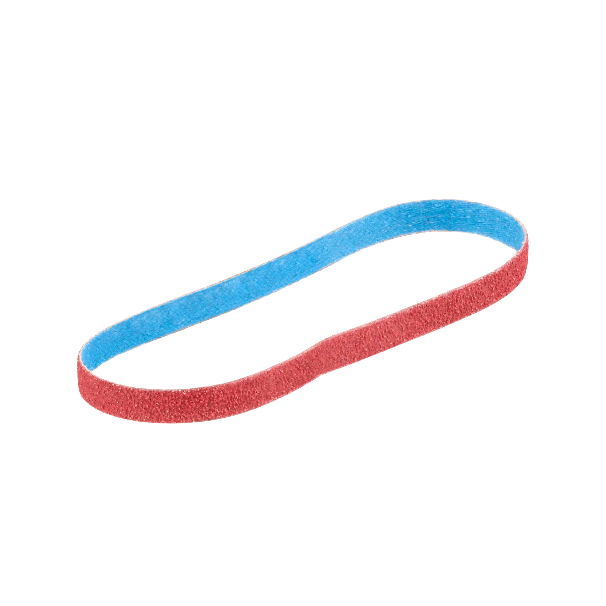 Red and blue ceramic grit sanding belt for woodworking tool accessories and home improvement under $50 collections