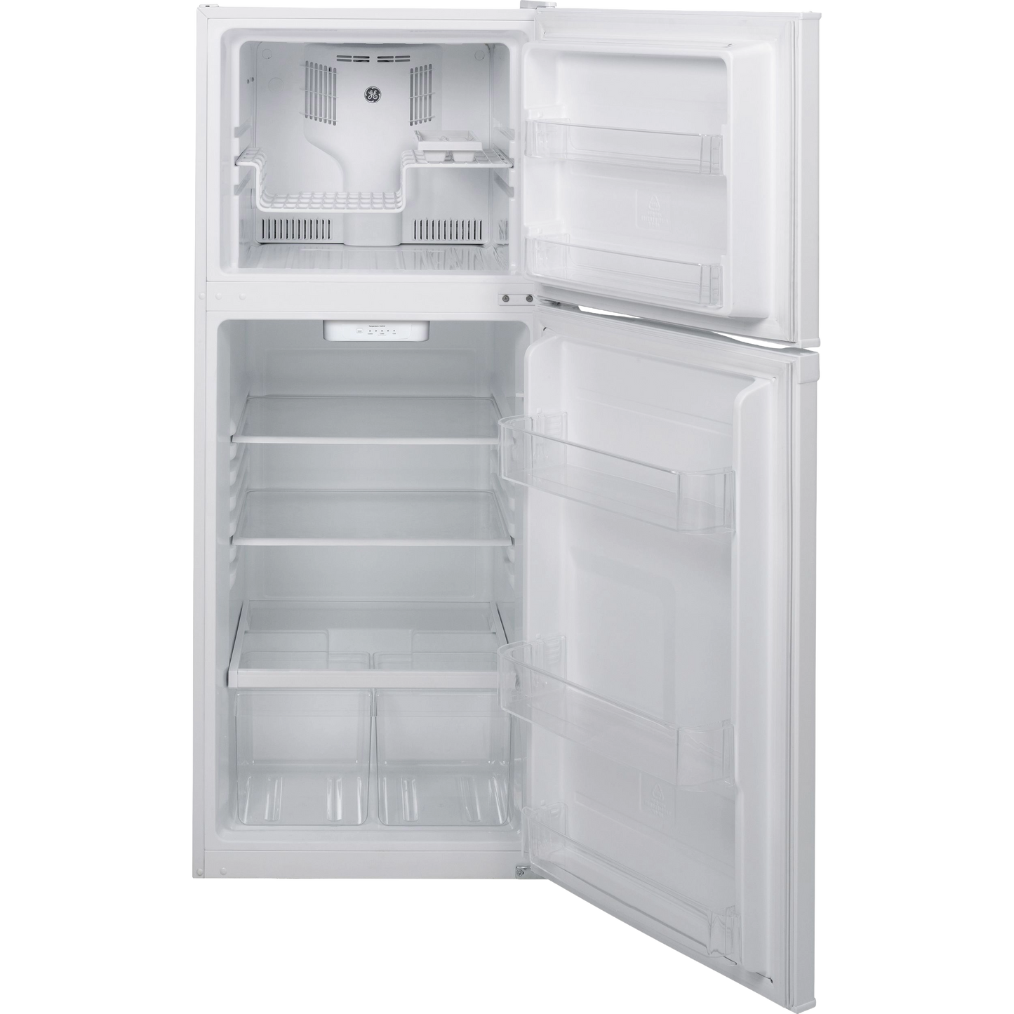 GE® ENERGY STAR® 11.6 cu. ft. Top-Freezer Refrigerator