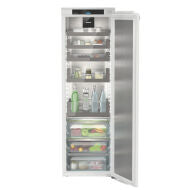 Built-in 24-inch refrigerator with BioFresh technology, open stage design, and right hinge in kitchen appliances collection
