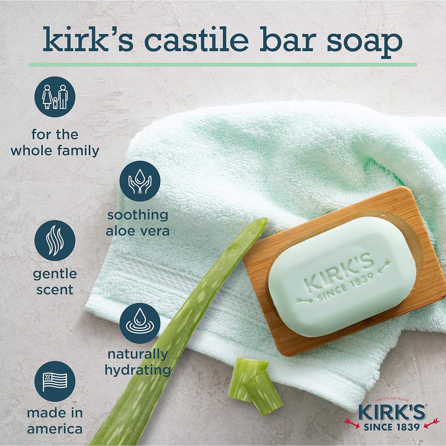 Light green aloe vera soap bar on wooden tray with aloe leaf and white towel in Health & Beauty collections