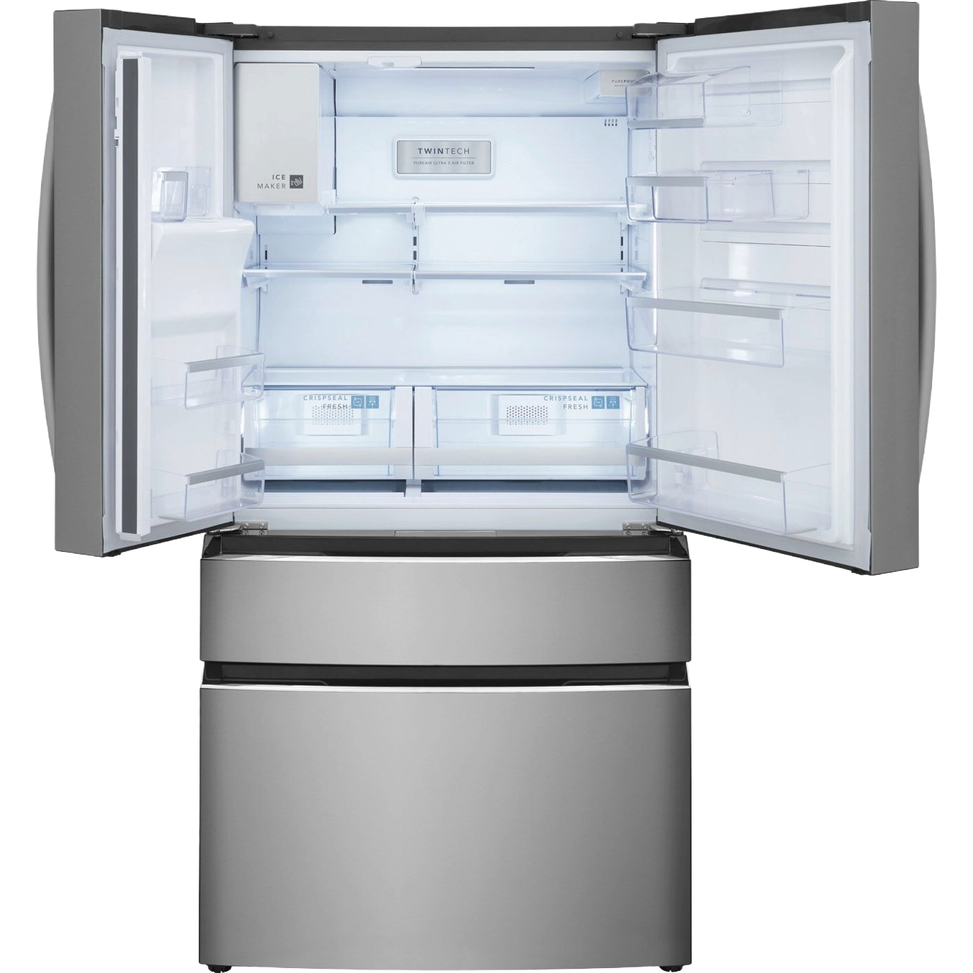 22 Cu. Ft. Counter-Depth 4-Door French Door Refrigerator