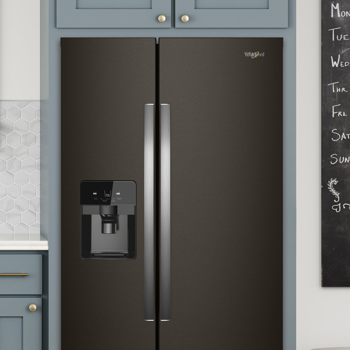 36-inch Wide Side-by-Side Refrigerator - 25 cu. ft.