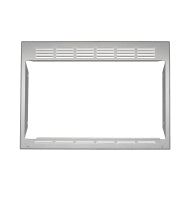 Stainless steel frame kit for built-in microwave installation in home improvement and kitchen tools applications