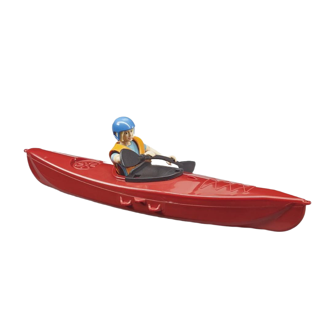 Bruder 63155 Bworld Kayak with Action Figure
