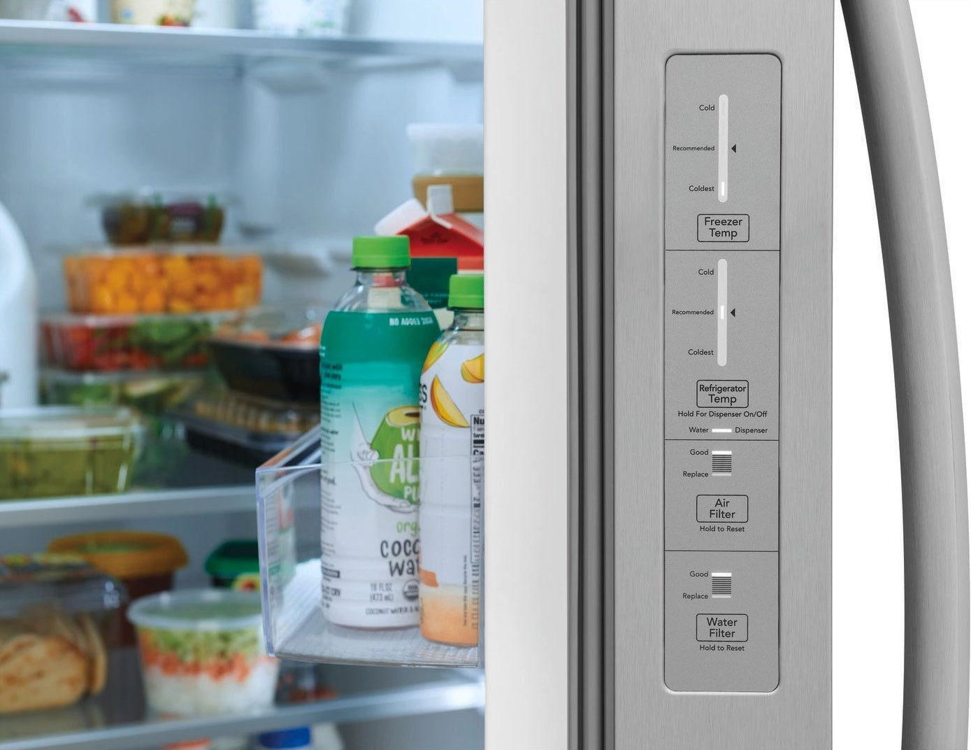 26 Cu. Ft. 36" Standard Depth Side by Side Refrigerator