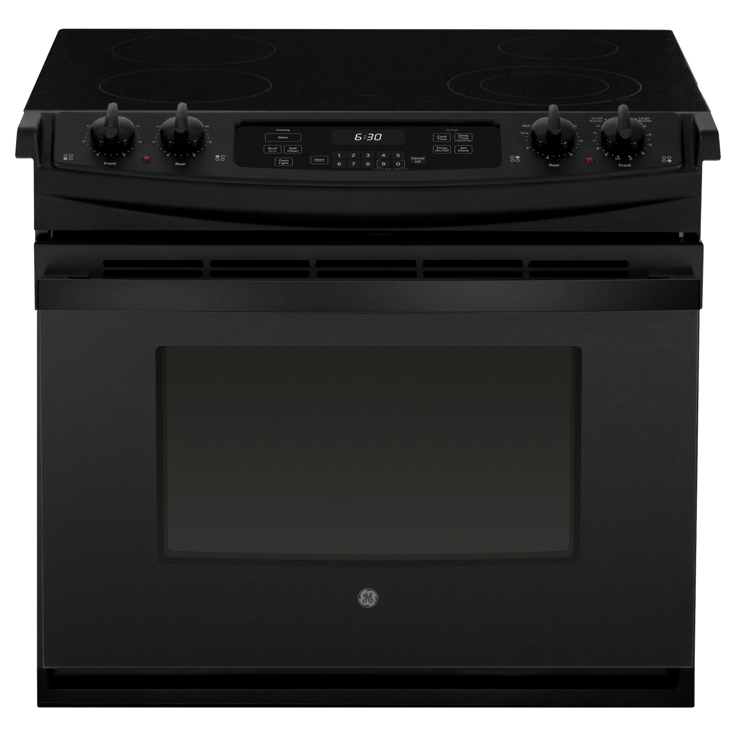 GE® 30" Drop-In Electric Range