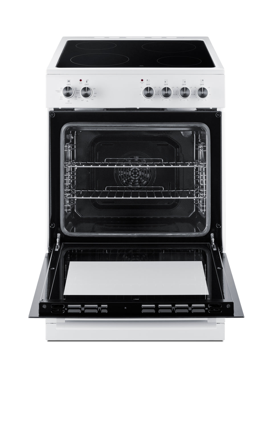 24" Wide Electric Smooth-Top Range