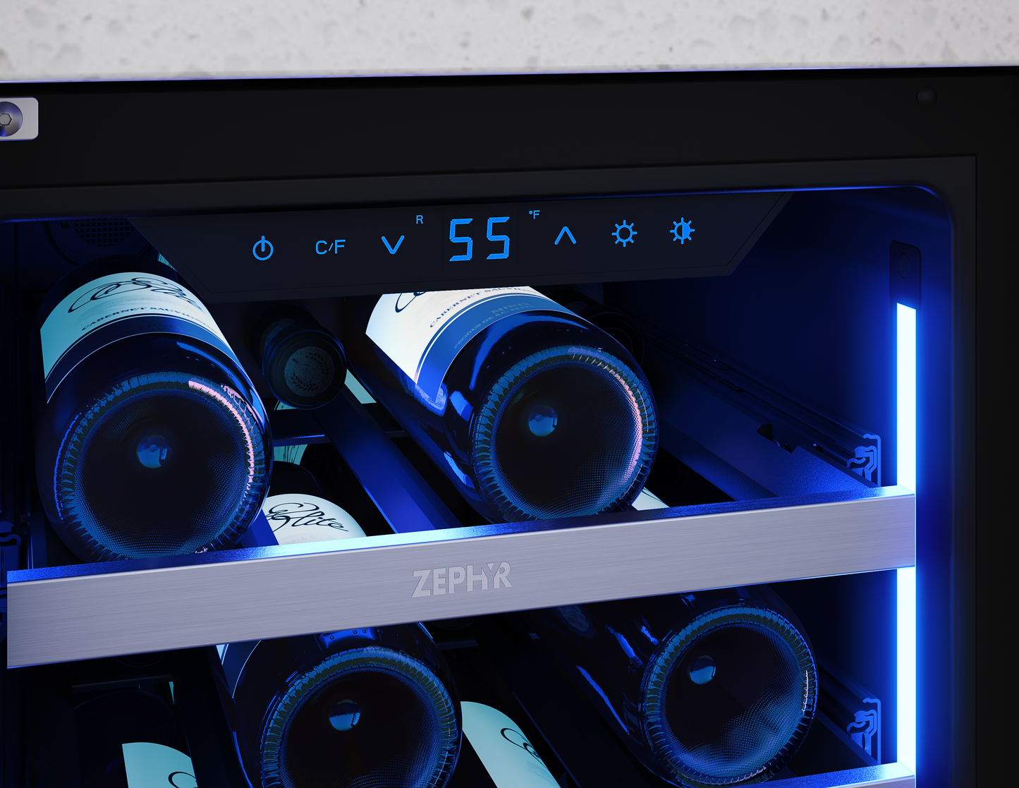 Wine Cooler 15", Reversible, Single Zone