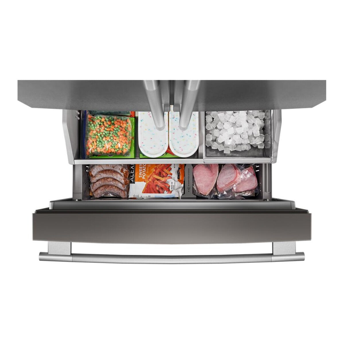 24 Cu. Ft. 36-Inch Counter-Depth French Door Refrigerator with Internal Water Dispenser in Juniper