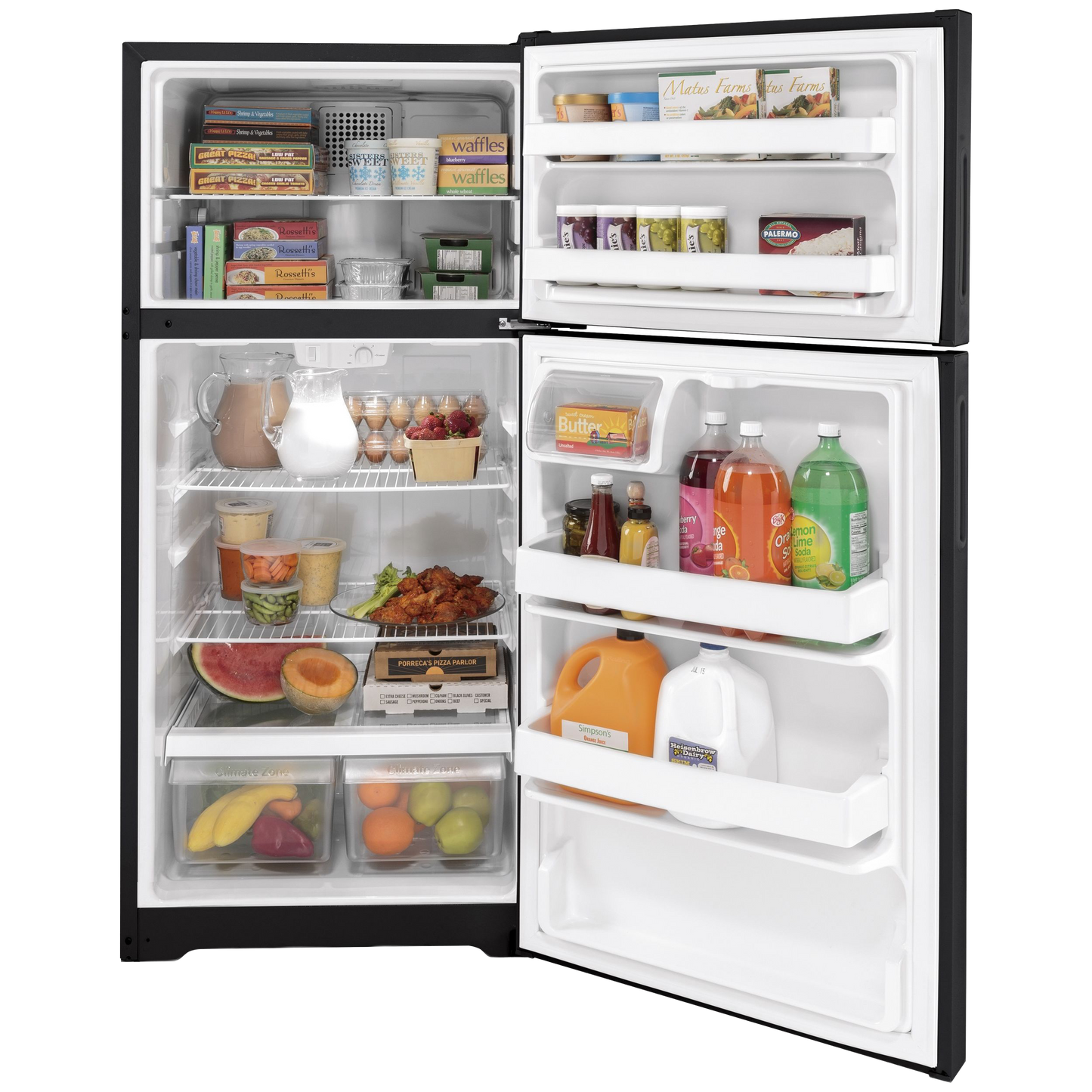 Hotpoint® 15.6 Cu. Ft. Recessed Handle Top-Freezer Refrigerator
