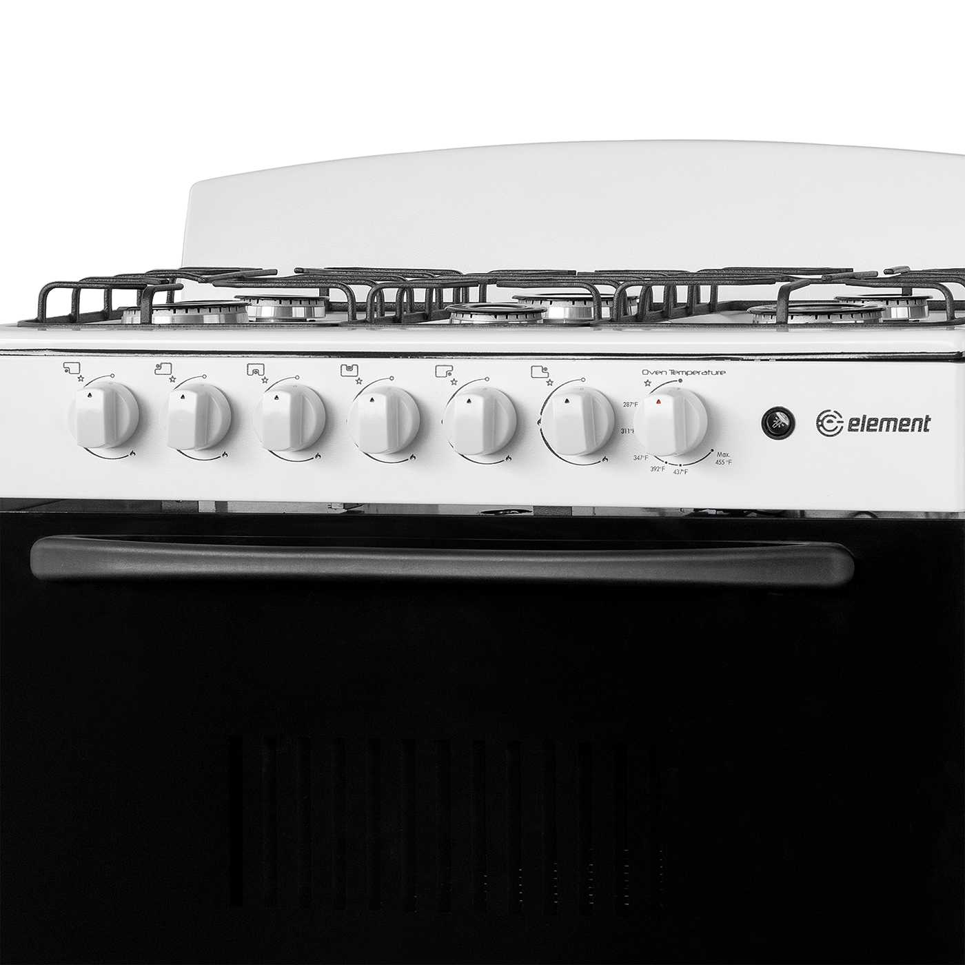 Element Electronics 4.0 cu. ft. 30", 6-Burner Gas Range (EEGR3A6MCCW)