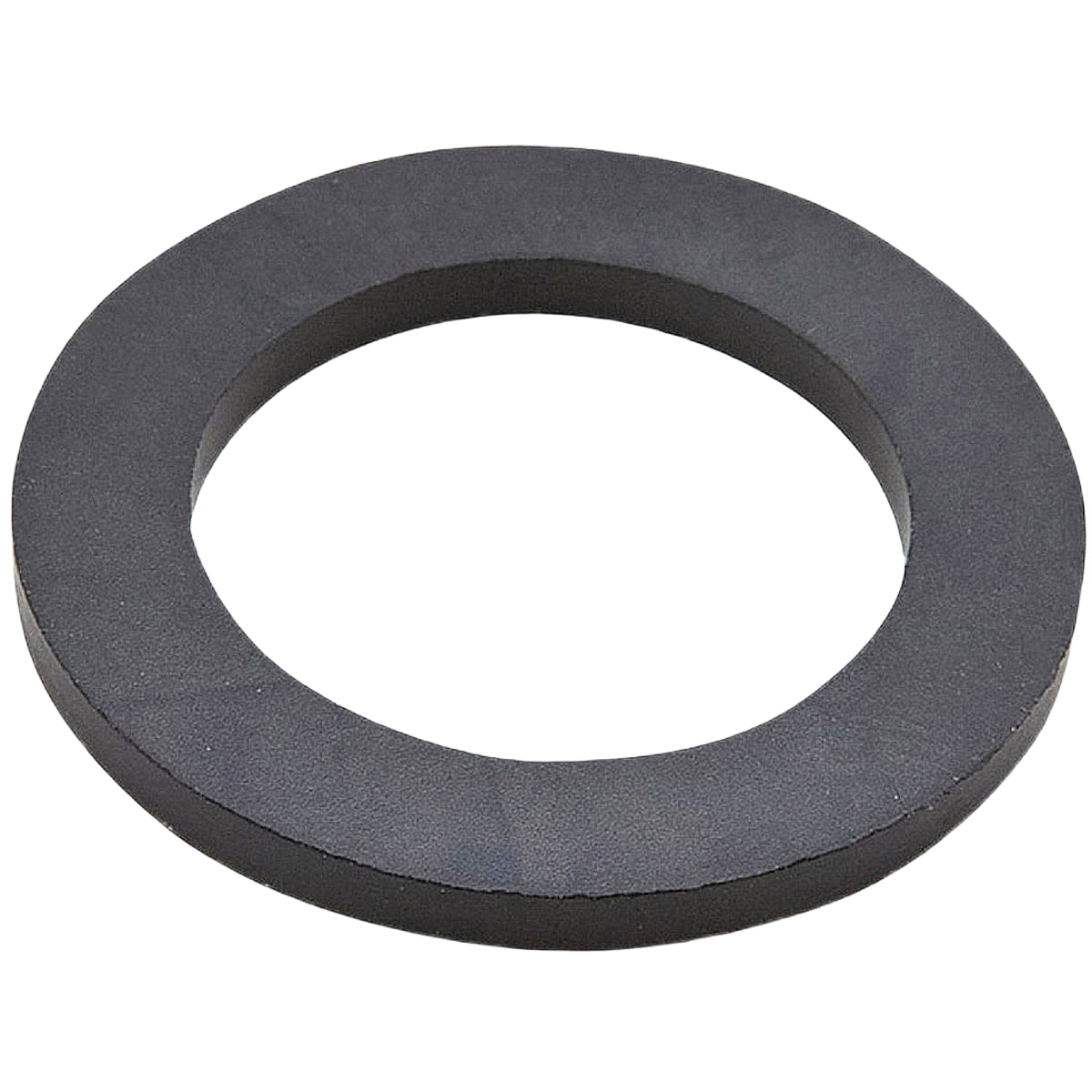 Black Buna-N rubber washer designed for plumbing repair and dielectric union applications in home improvement tools collections