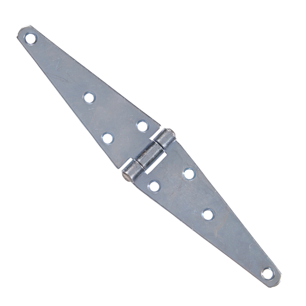 Hardware Essentials 5" Heavy Duty Strap Hinge Zinc, 2-Pack