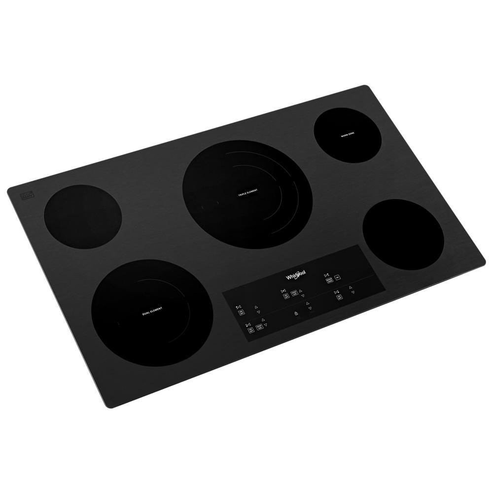 36-inch Electric Ceramic Glass Cooktop with Triple Radiant Element
