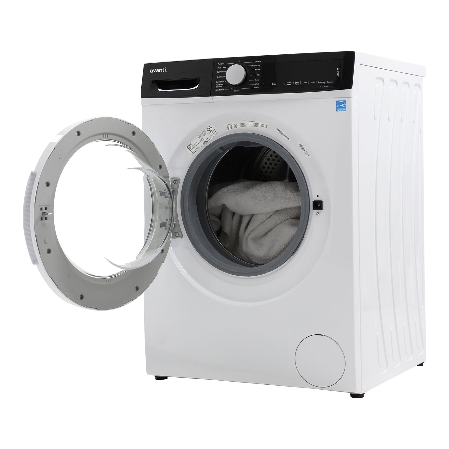 Avanti Front Load Washer - White