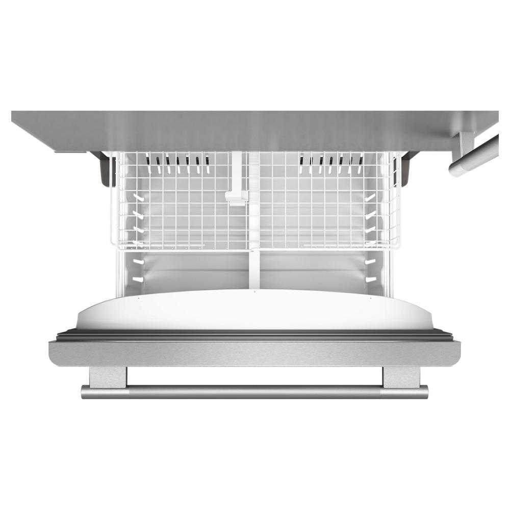 22 Cu. Ft. 33-Inch Standard-Depth Bottom Mount Refrigerator with Left Door Swing
