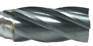 Spiral carbide rotary tool accessory with precision ground flutes for durable performance in power tool and home improvement tasks