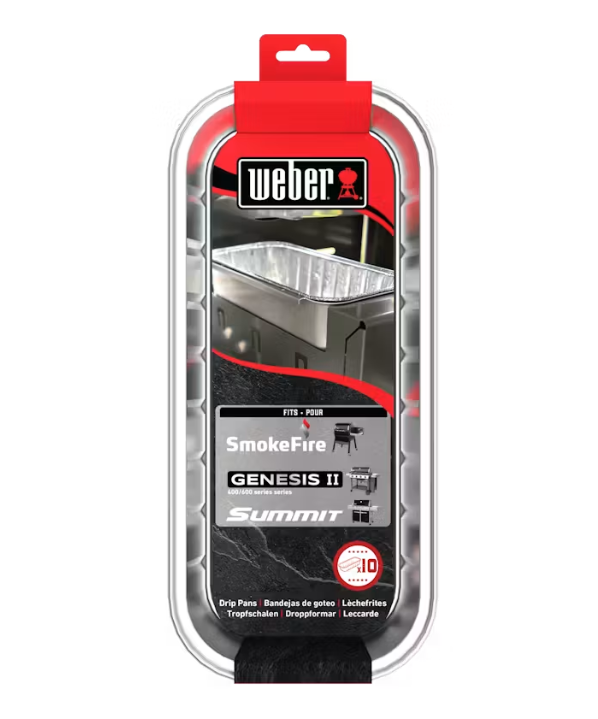 Weber XL Drip Pan, 10pk