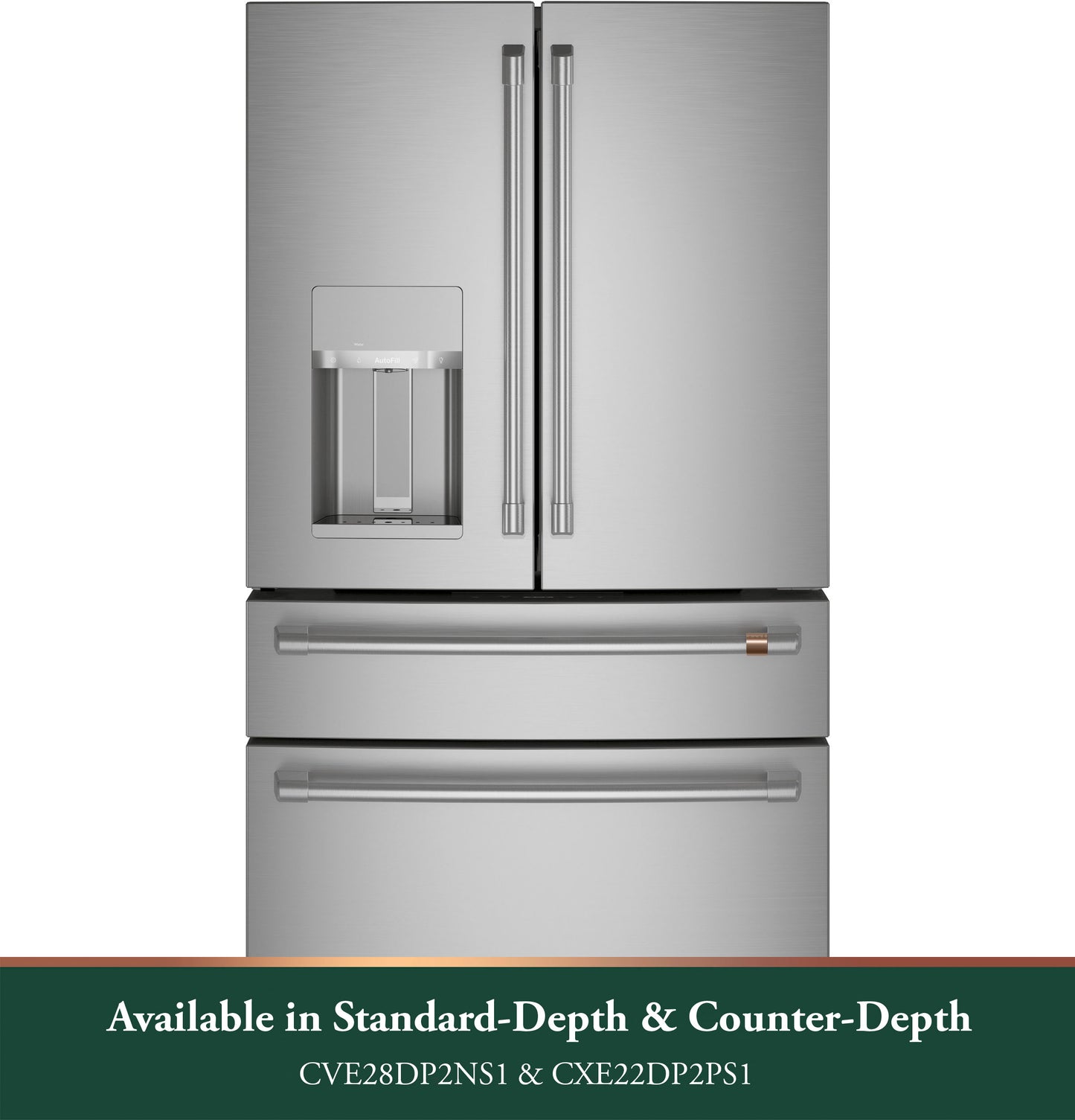 CAFÉ™ ENERGY STAR® 22.3 Cu. Ft. Smart Counter-Depth 4-Door French-Door Refrigerator