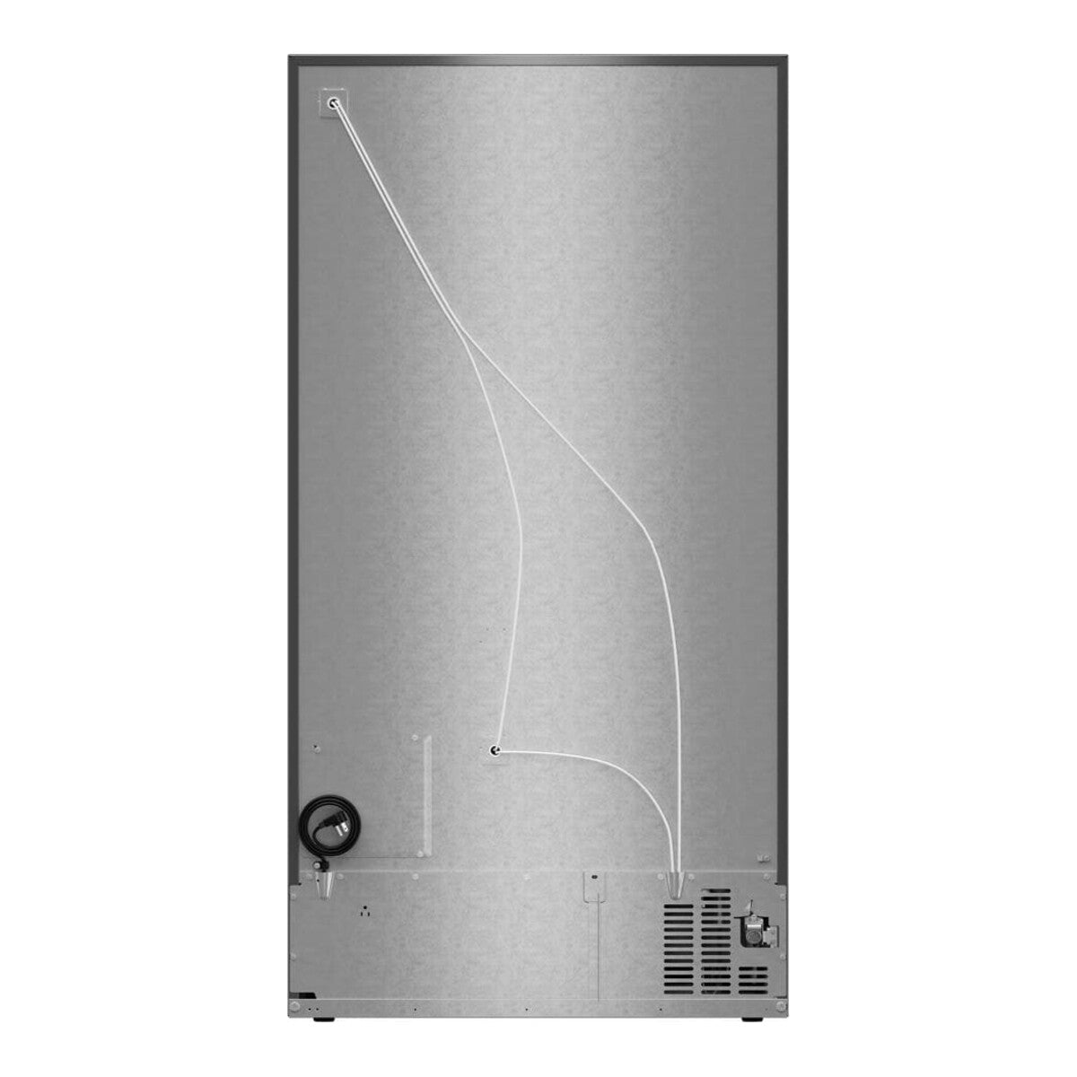 20.8 Cu. Ft. 36-Inch Counter-Depth Side-by-Side Refrigerator with Exterior Ice and Water Dispenser in Juniper