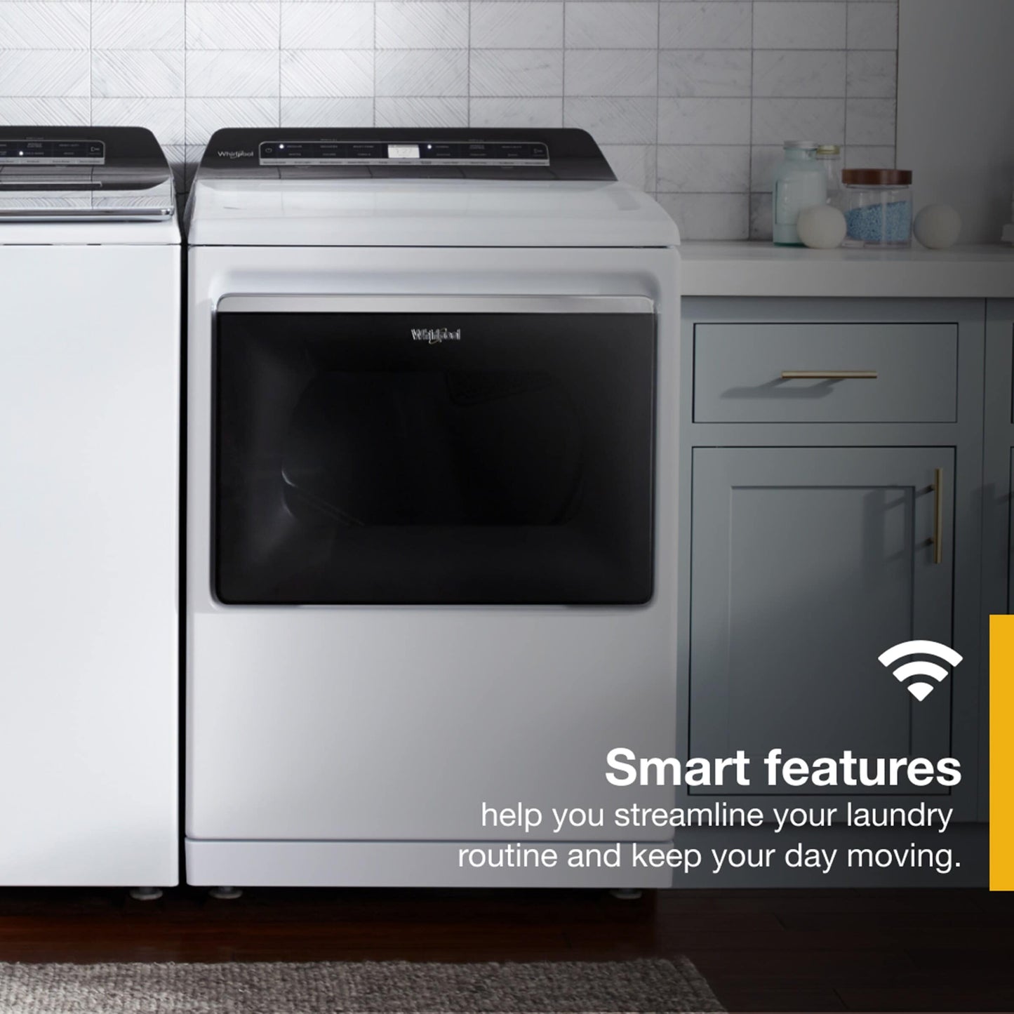 7.4 cu. ft. Top Load Gas Dryer with Advanced Moisture Sensing