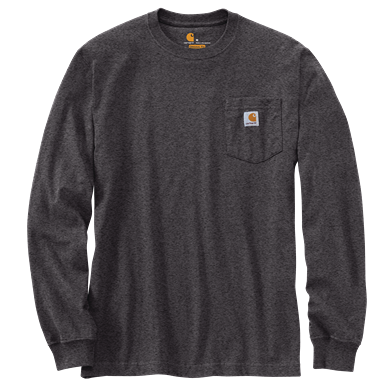 Carhartt Men's Loose Fit Heavyweight Long-Sleeve Pocket T-Shirt