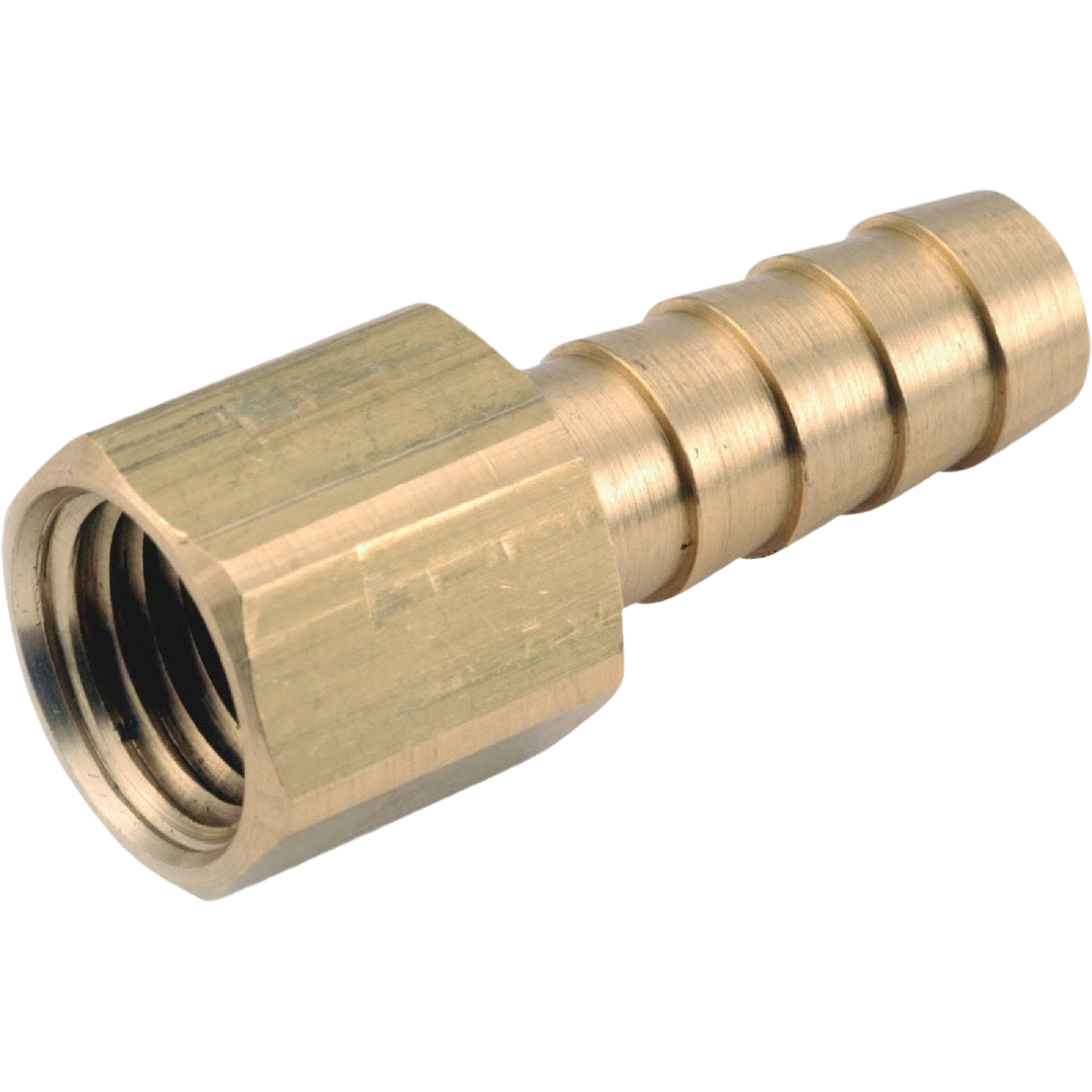 Brass hose barb fitting with female pipe thread for plumbing and galvanized pipe connections under $50 collection