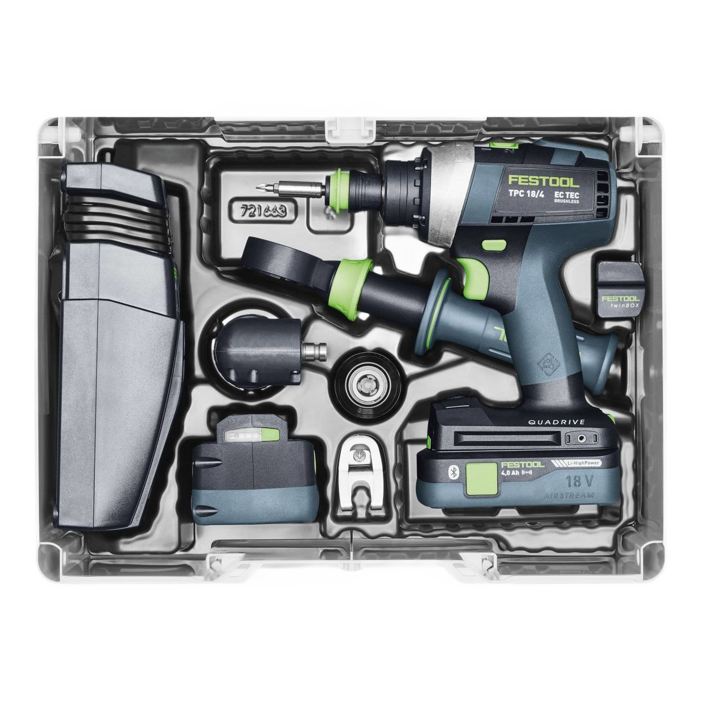 Cordless hammer drill kit with rechargeable battery, charger, side handle, and accessory components for home improvement tasks