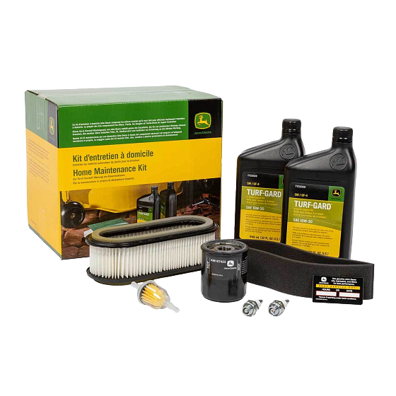 John Deere LG186 Home Maintenance Kit with PT507 14 Oz. Multi-Purpose Lithium Grease