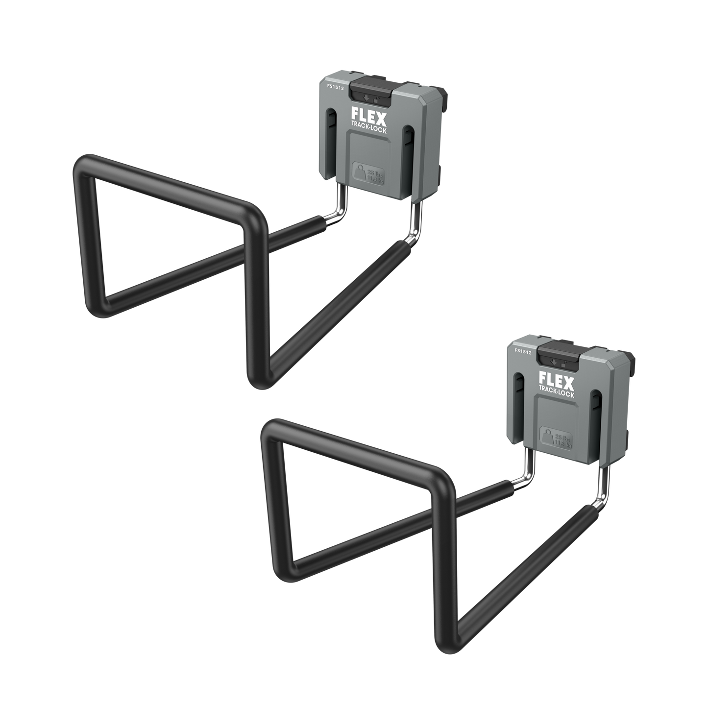 FLEX TRACK LOCK™ Large Folding U-Hook, 2 Pack