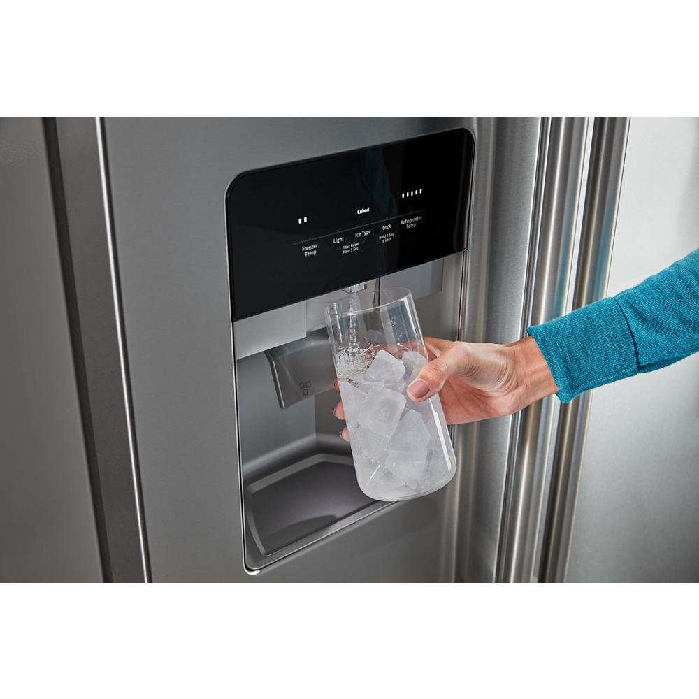 36-Inch Wide Side-by-Side Refrigerator - 25 Cu. Ft.