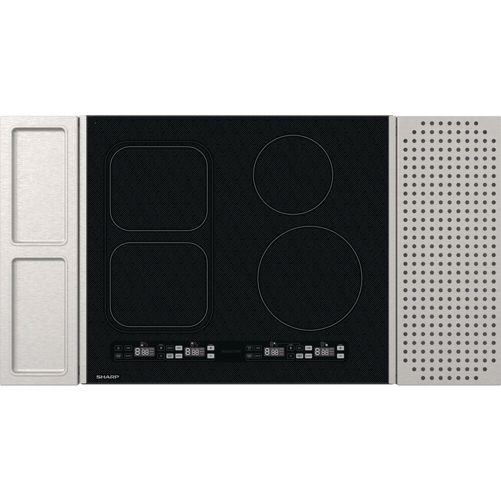 24" Induction Cooktop, 4 Heating Zones