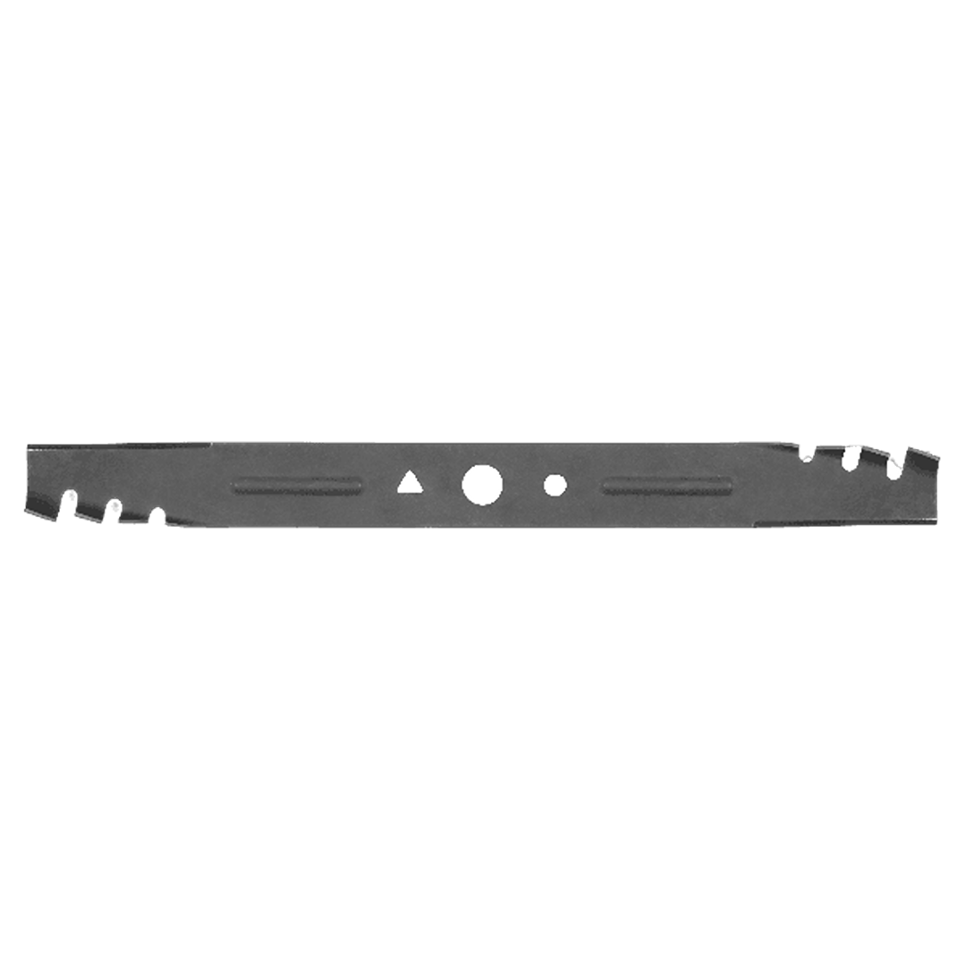 Steel high lift mower blade designed for durable cutting in Home Improvement and Milwaukee collections under $50