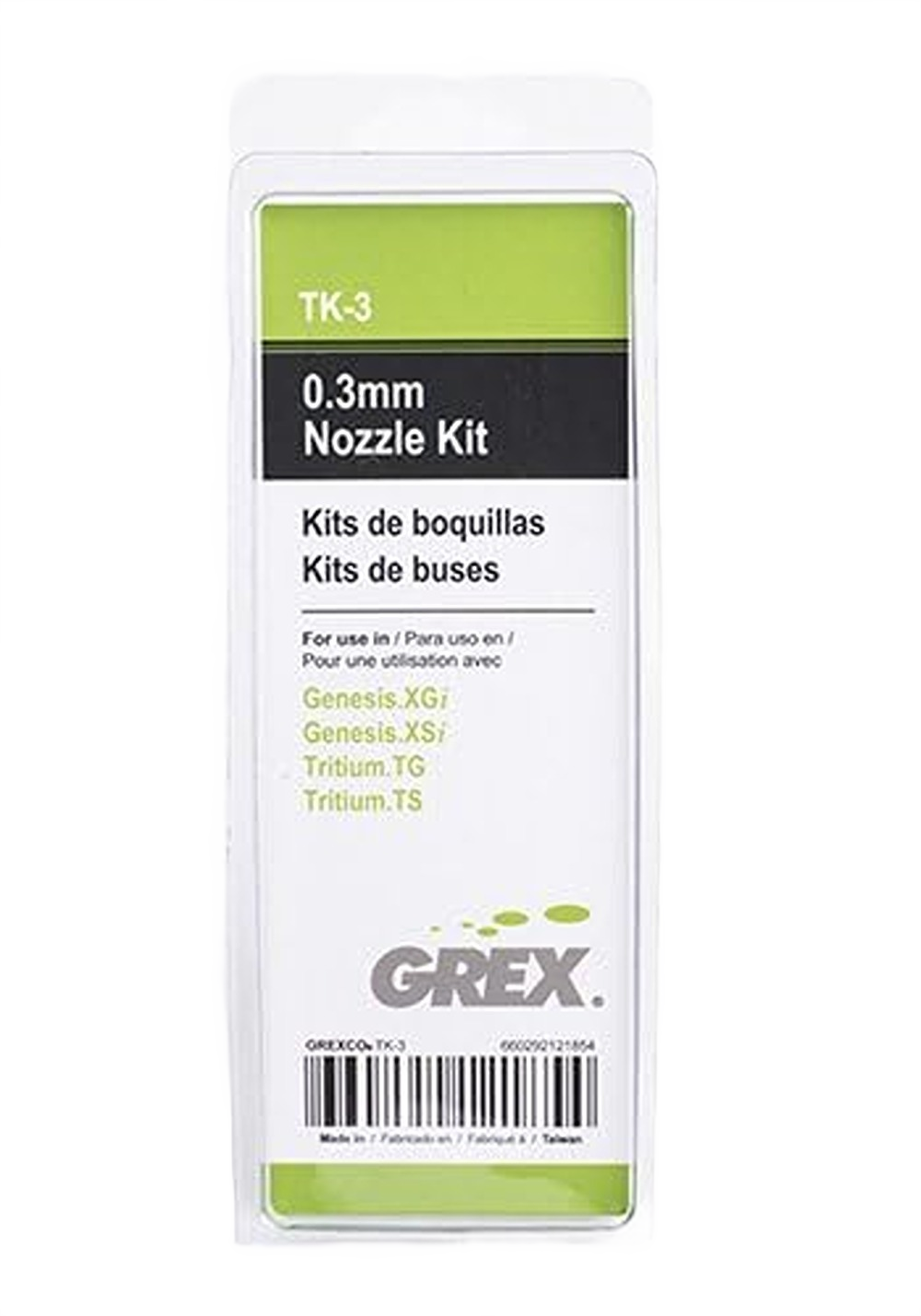 Grex Nozzle Conversion Kit, 0.3mm